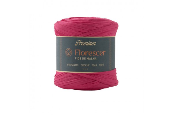 FIO DE MALHA PREMIUM 28MM 140M FIORESCER ROSA PINK