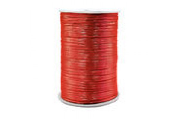 CORDAO RABO DE RATO 1MM VERMELHO 5MT